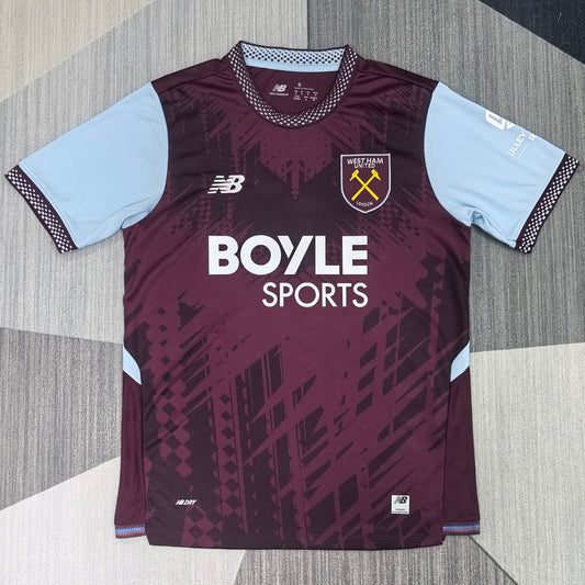 West Ham United 2026/27 Home Fan Version Jersey - Front