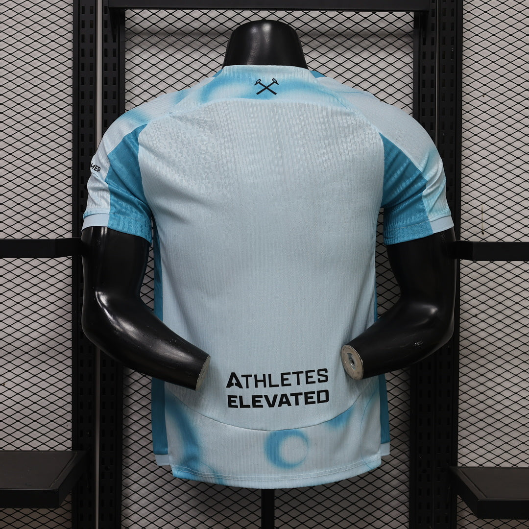 West Ham United 2026/27 Second Away Player Version Jersey - Back