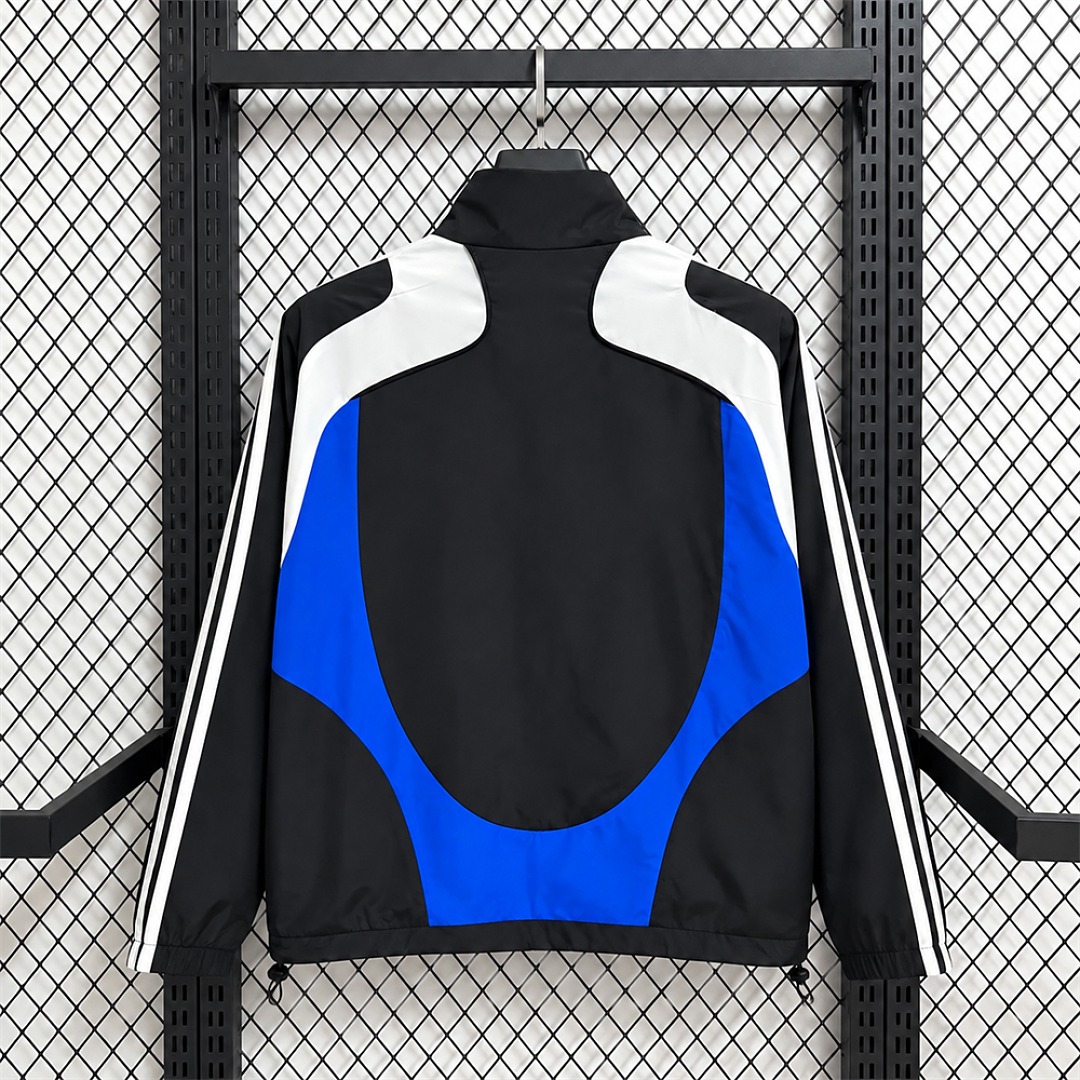 Chelsea 2008/09 Black Training Windbreaker back