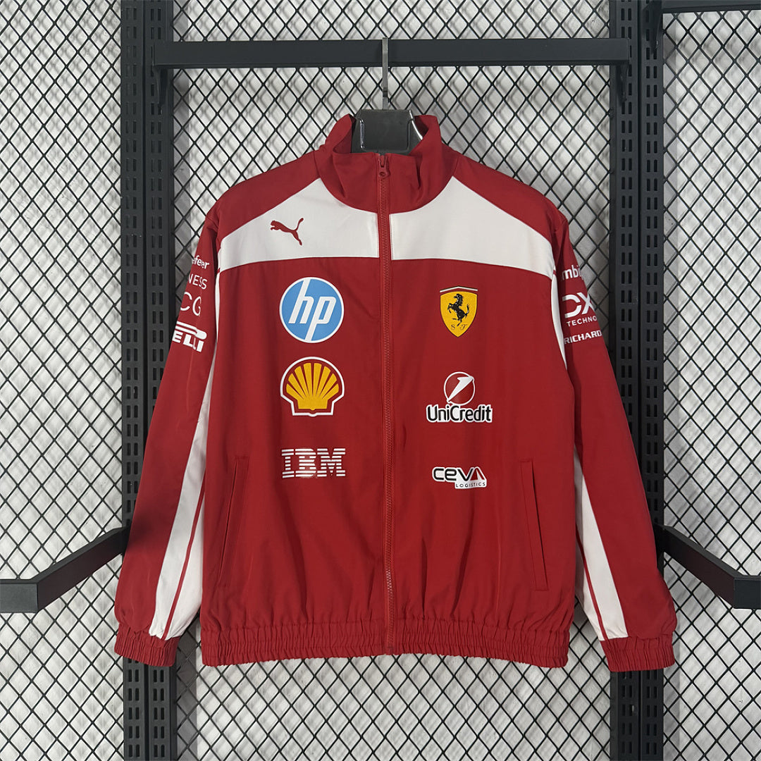 Ferrari 2026/27 Red Driver Windbreaker back
