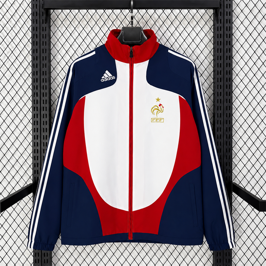 France 2008 Royal Blue Training Windbreaker front