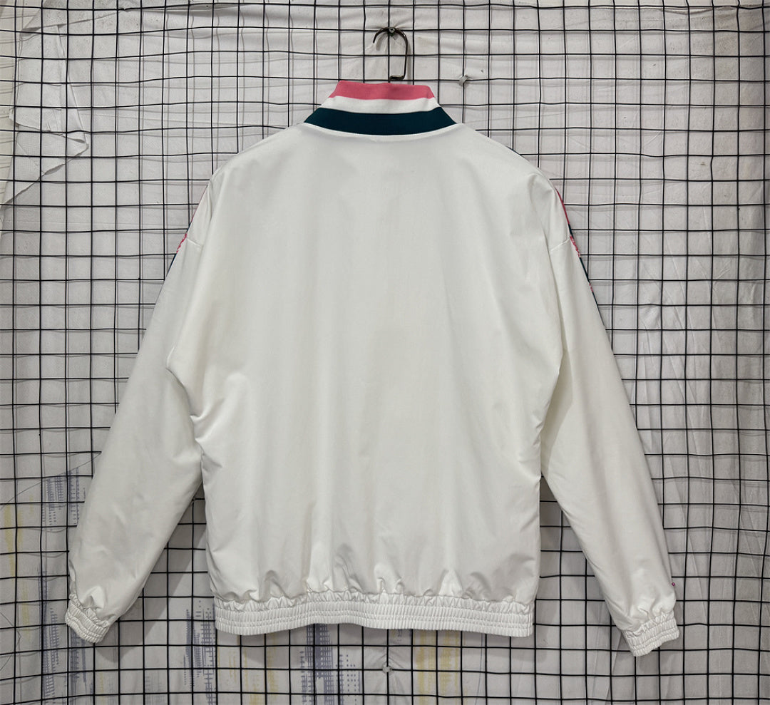 Real Madrid 2026 Single-Layer Waterproof Windbreaker back
