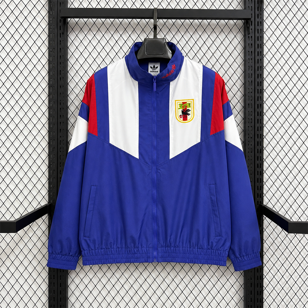 Japan Blue World Cup Training Windbreaker front