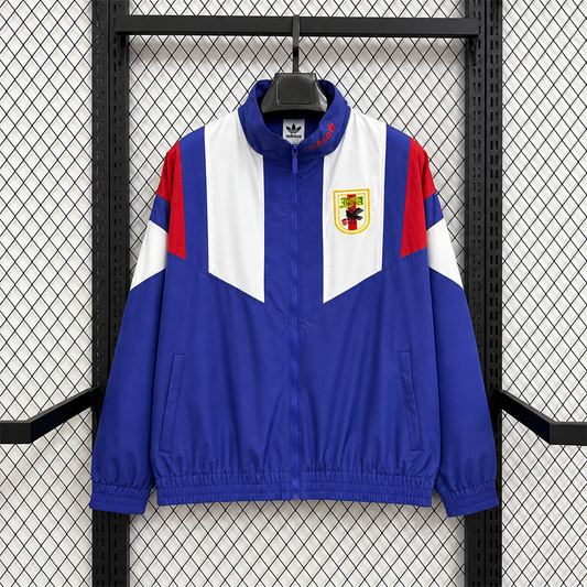 Japan Blue World Cup Training Windbreaker front