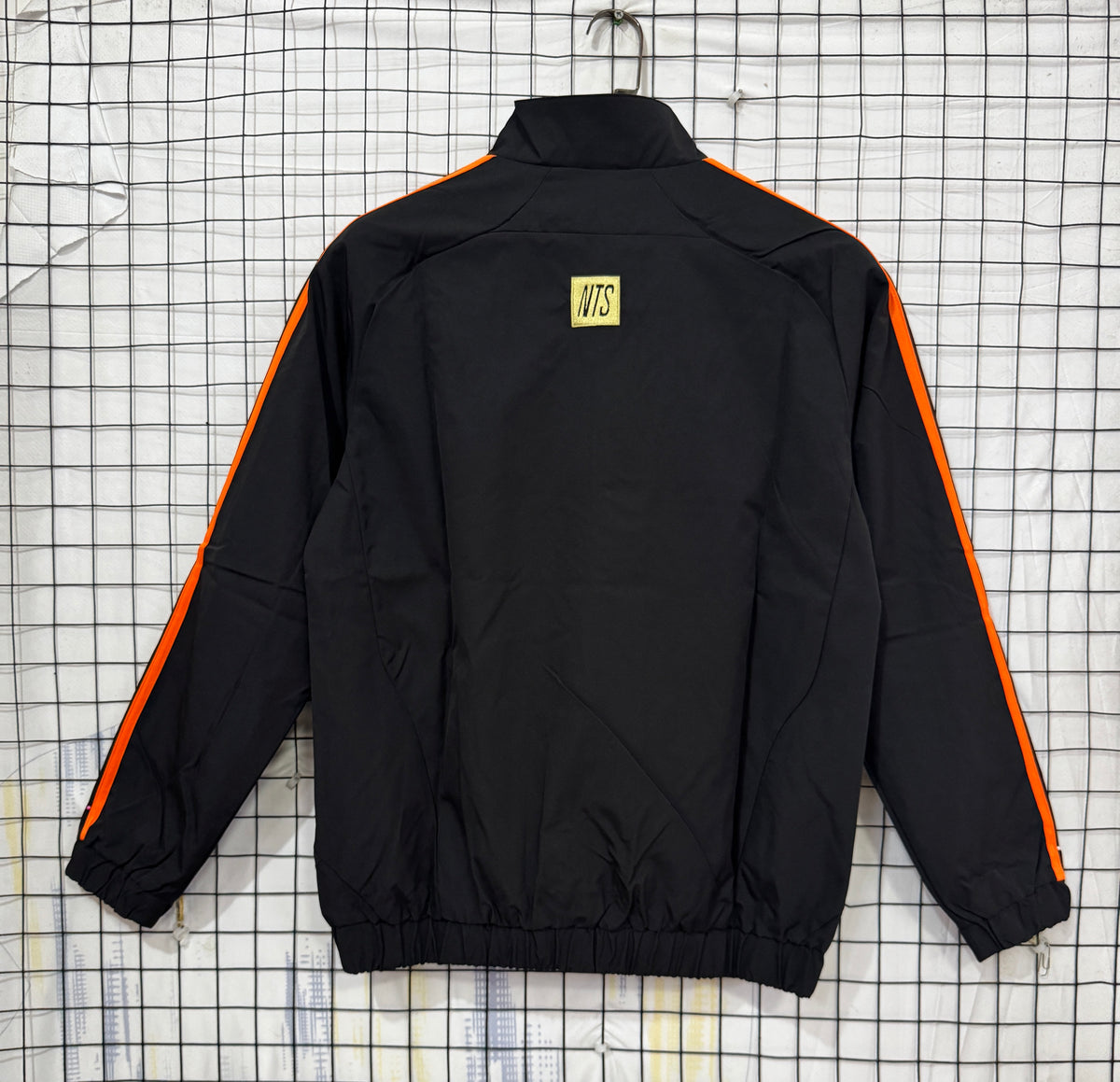 Arsenal 2026 Black & Yellow Lightweight Windbreaker - back view