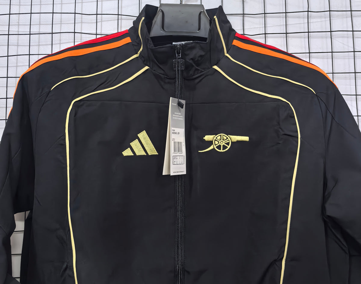 Arsenal 2026 Black & Yellow Lightweight Windbreaker - supplier image 3