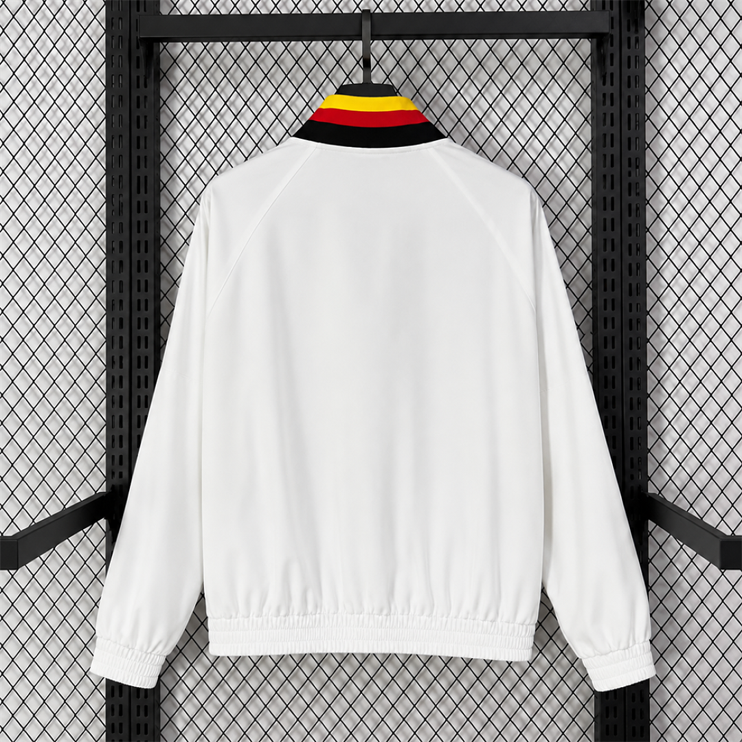 Germany White Print World Cup Training Windbreaker back