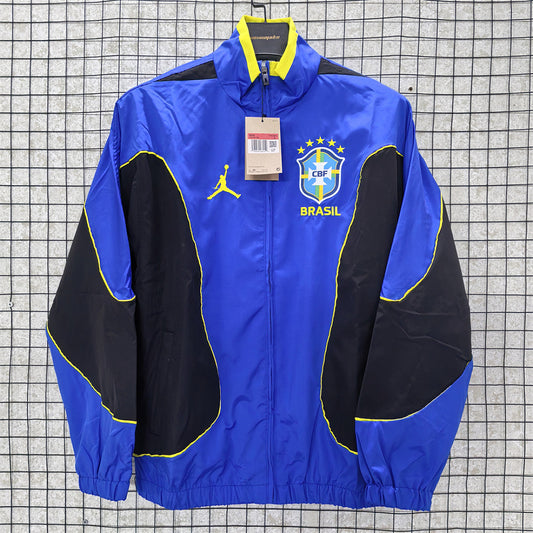 Brazil 2026/27 Single-Layer Waterproof Windbreaker front