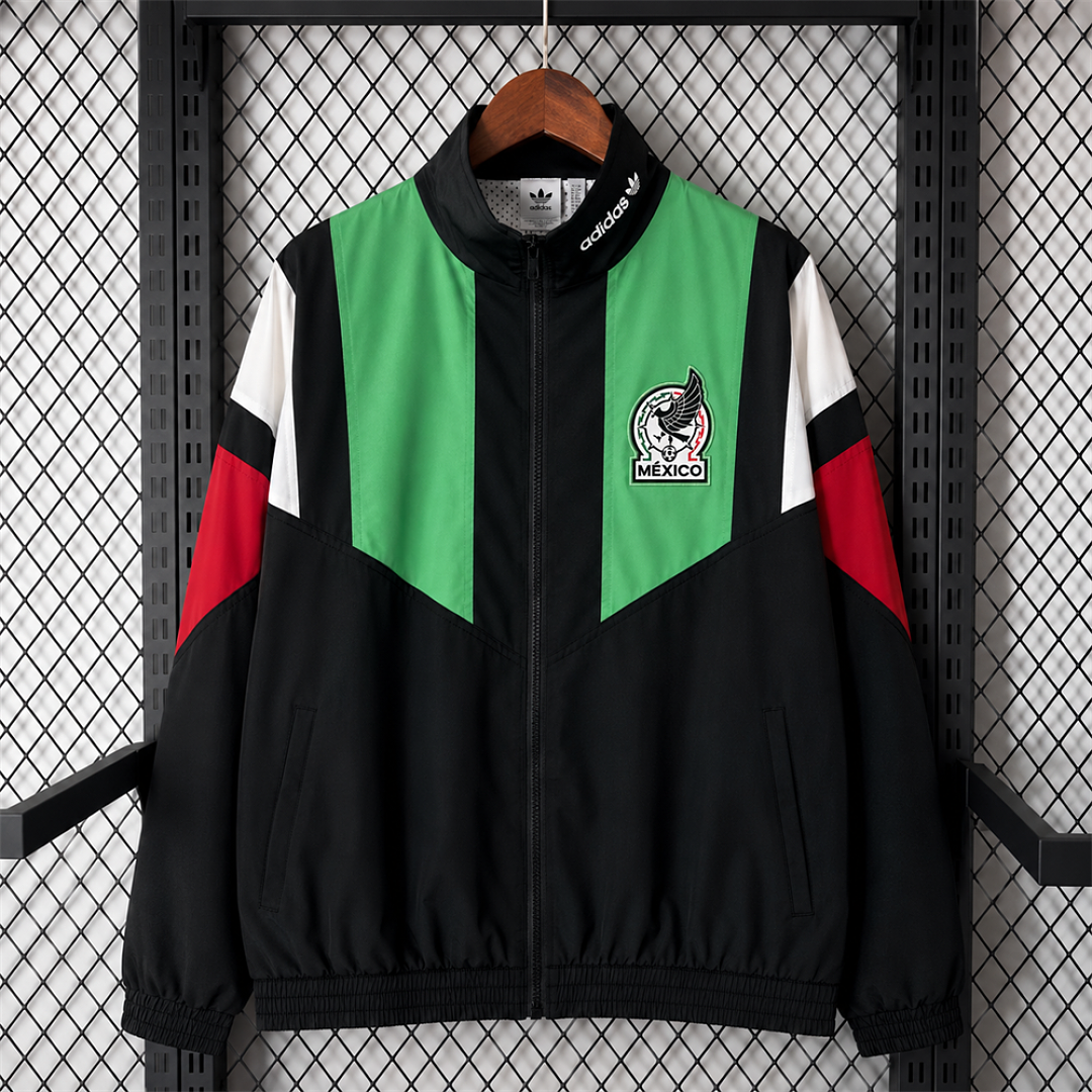 Mexico Black World Cup Windbreaker front