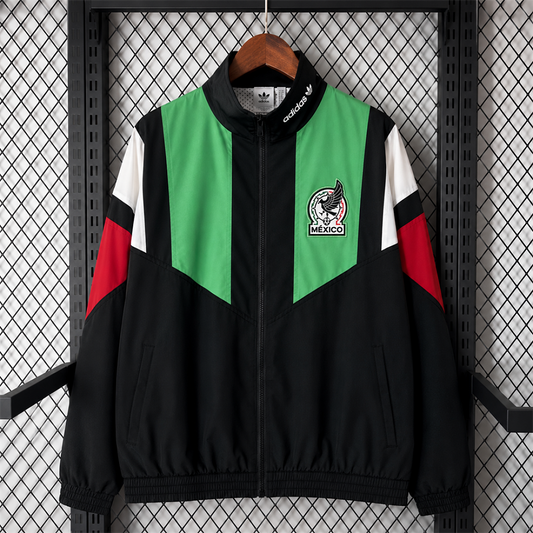 Mexico Black World Cup Windbreaker front