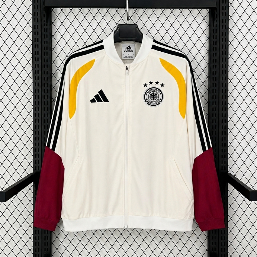 Germany White World Cup Windbreaker front