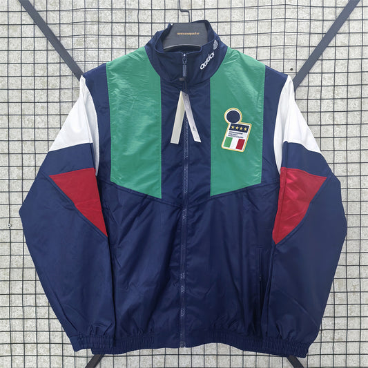 Italy World Cup Training Windbreaker front