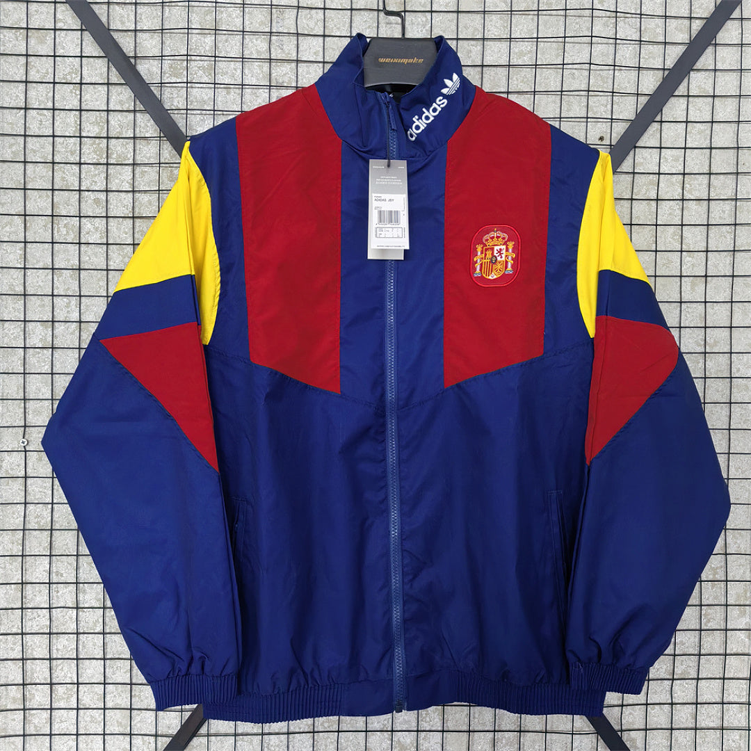 Spain World Cup Training Windbreaker front