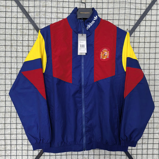 Spain World Cup Training Windbreaker front