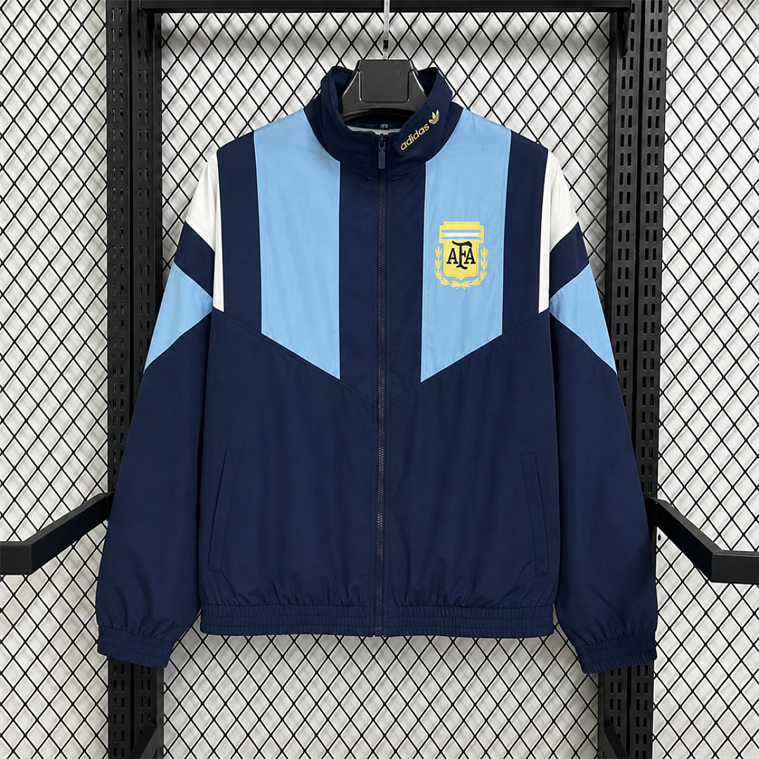 Argentina World Cup Training Windbreaker front