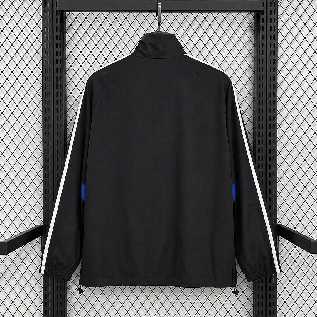 Chelsea 2011/12 Black Waterproof Windbreaker back