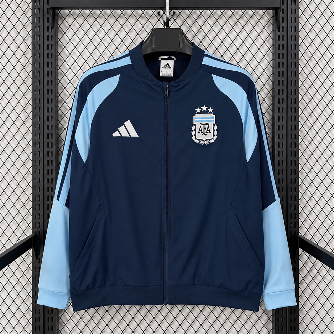 Argentina Navy World Cup Windbreaker front