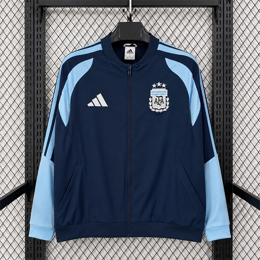 Argentina Navy World Cup Windbreaker front