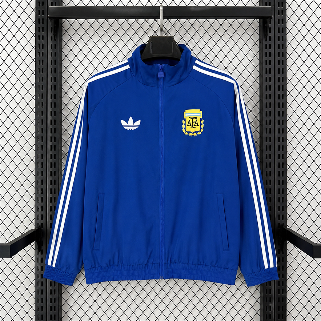 Argentina Classic Royal Blue Windbreaker front