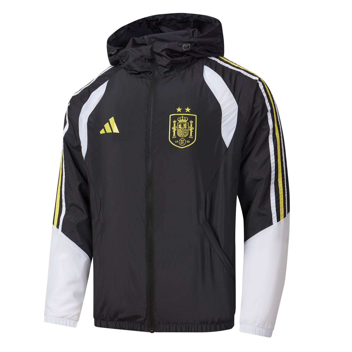 Spain Two-Star Multi-Color Hooded Windbreaker - supplier image 2