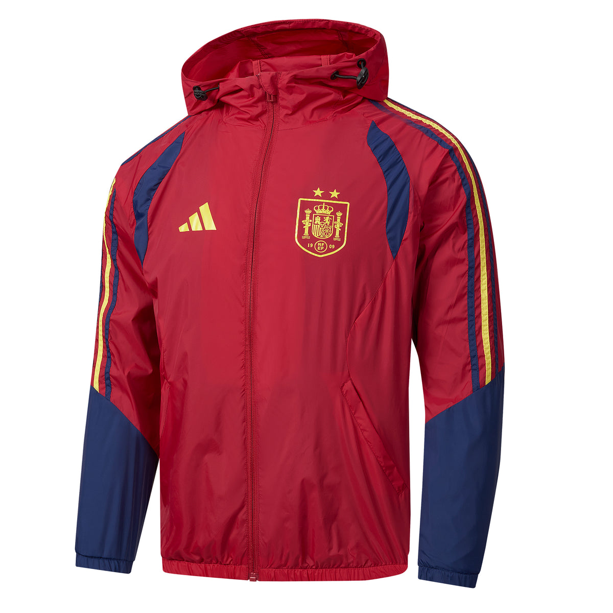 Spain Two-Star Multi-Color Hooded Windbreaker - supplier image 4