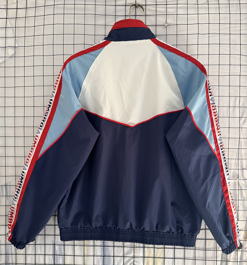 Celta Vigo 1998/99 Navy Waterproof Windbreaker back