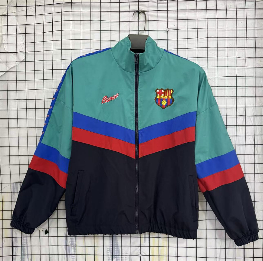 Barcelona 1995/97 Mint Navy Windbreaker front