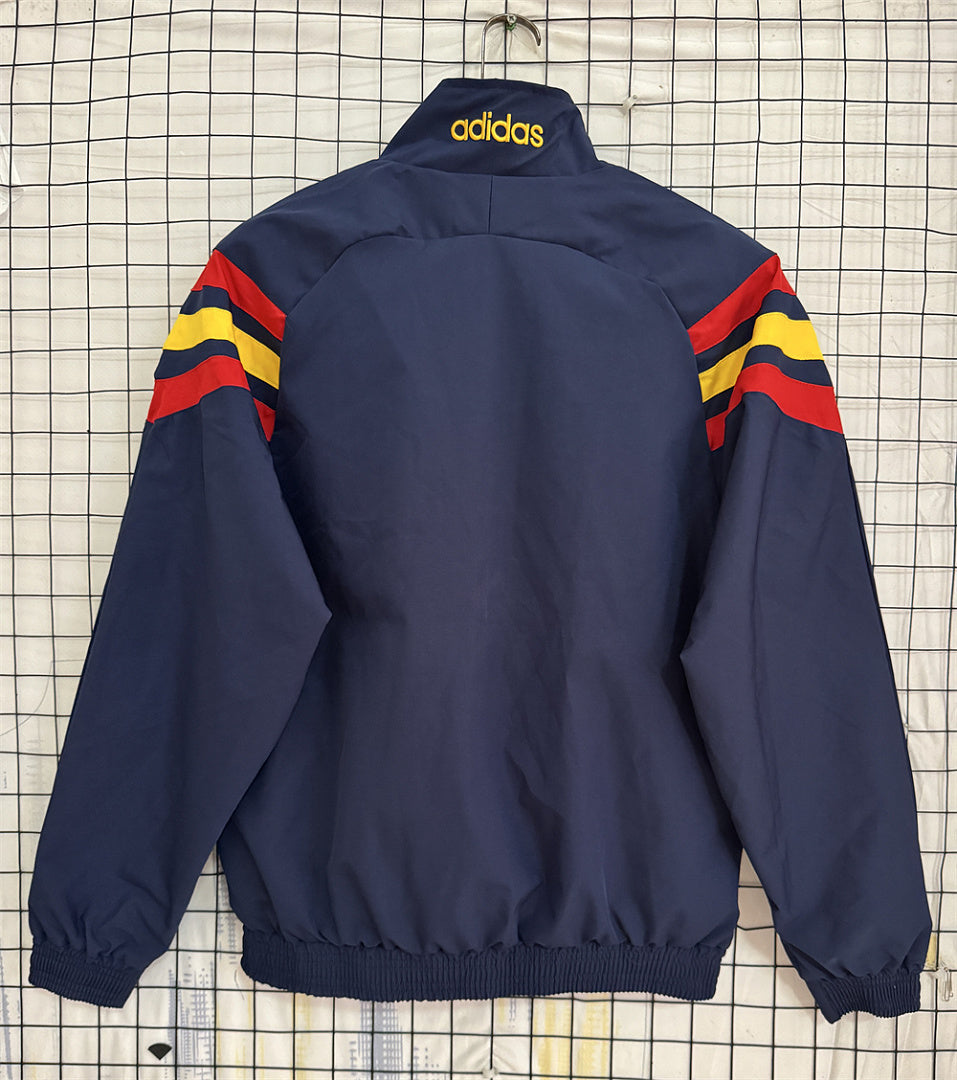 Spain 1996 Navy Windbreaker back