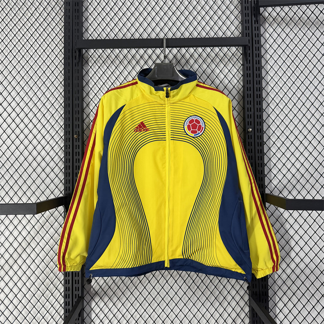 Colombia Classic Yellow Windbreaker front