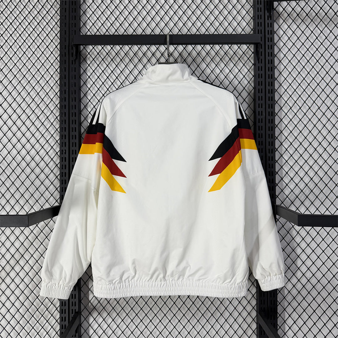 Germany Classic White Waterproof Windbreaker back