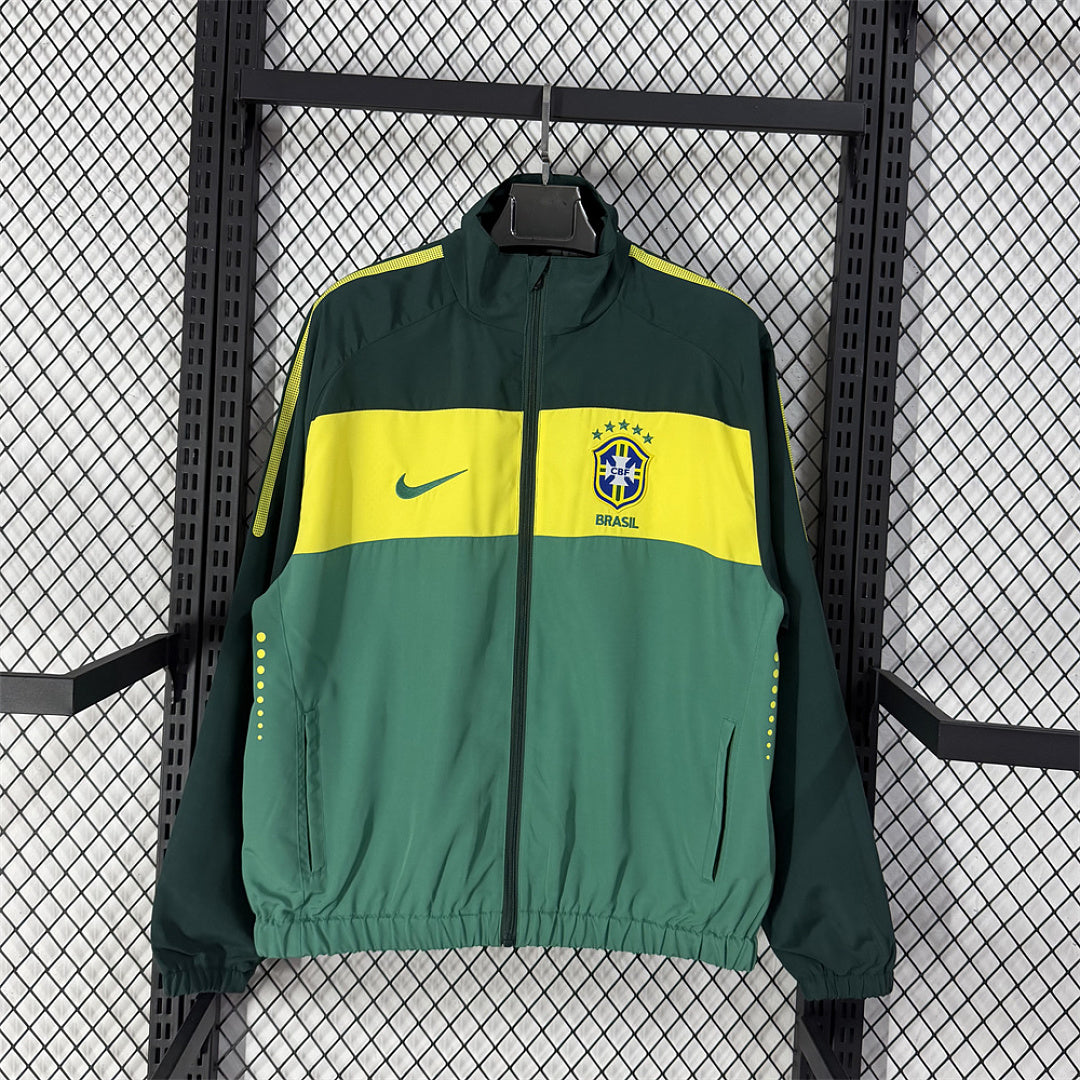 Brazil Classic Green Windbreaker front