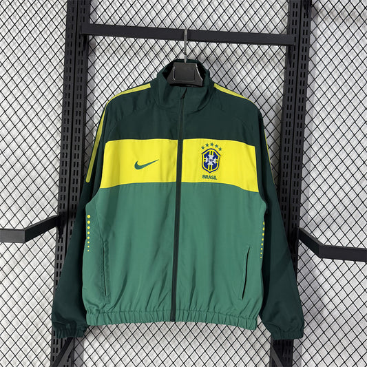 Brazil Classic Green Windbreaker front