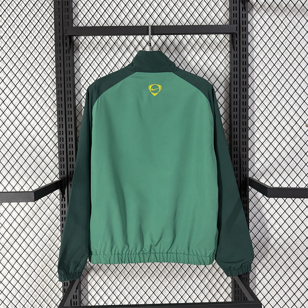 Brazil Classic Green Windbreaker back
