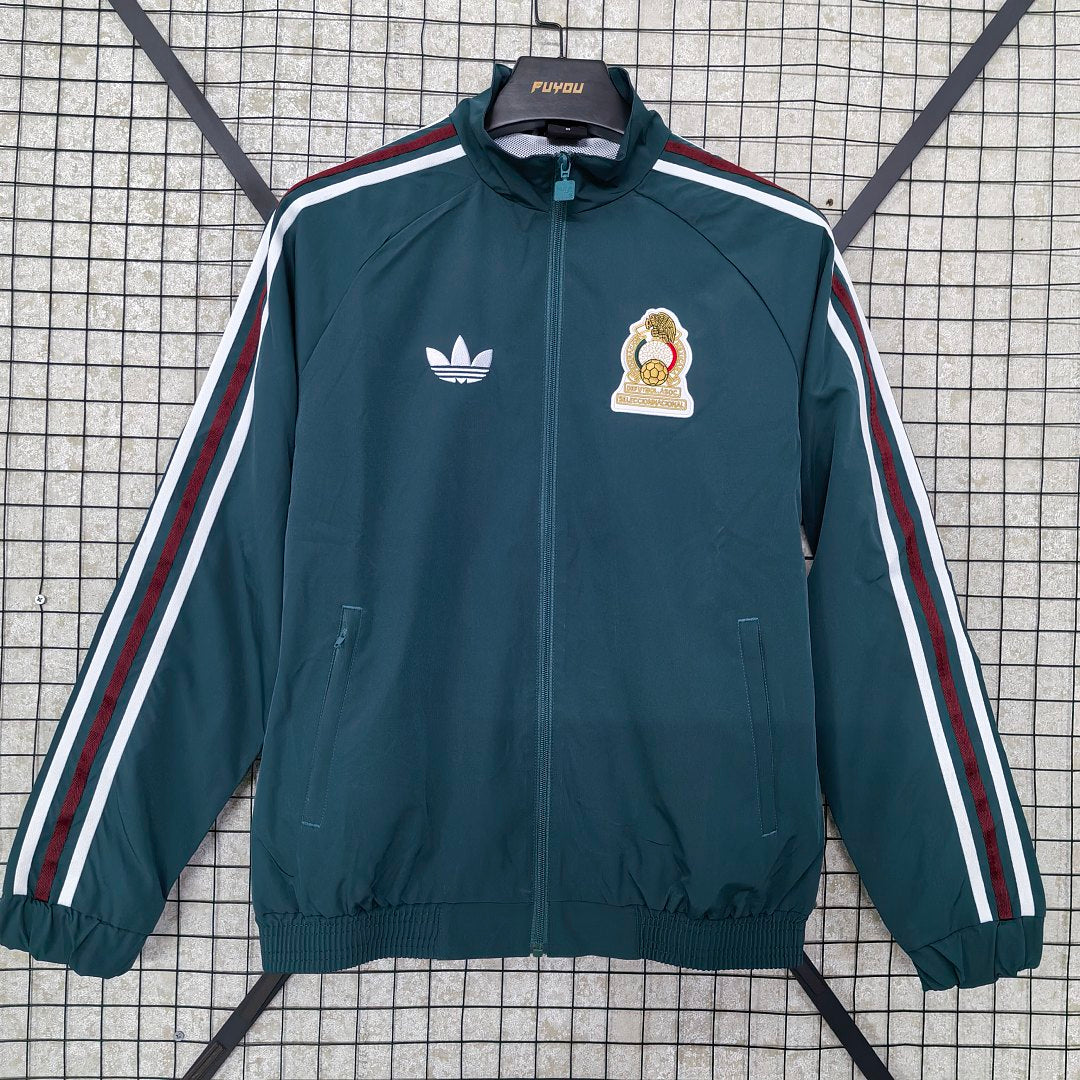 Mexico 2026/27 Embroidered Windbreaker front