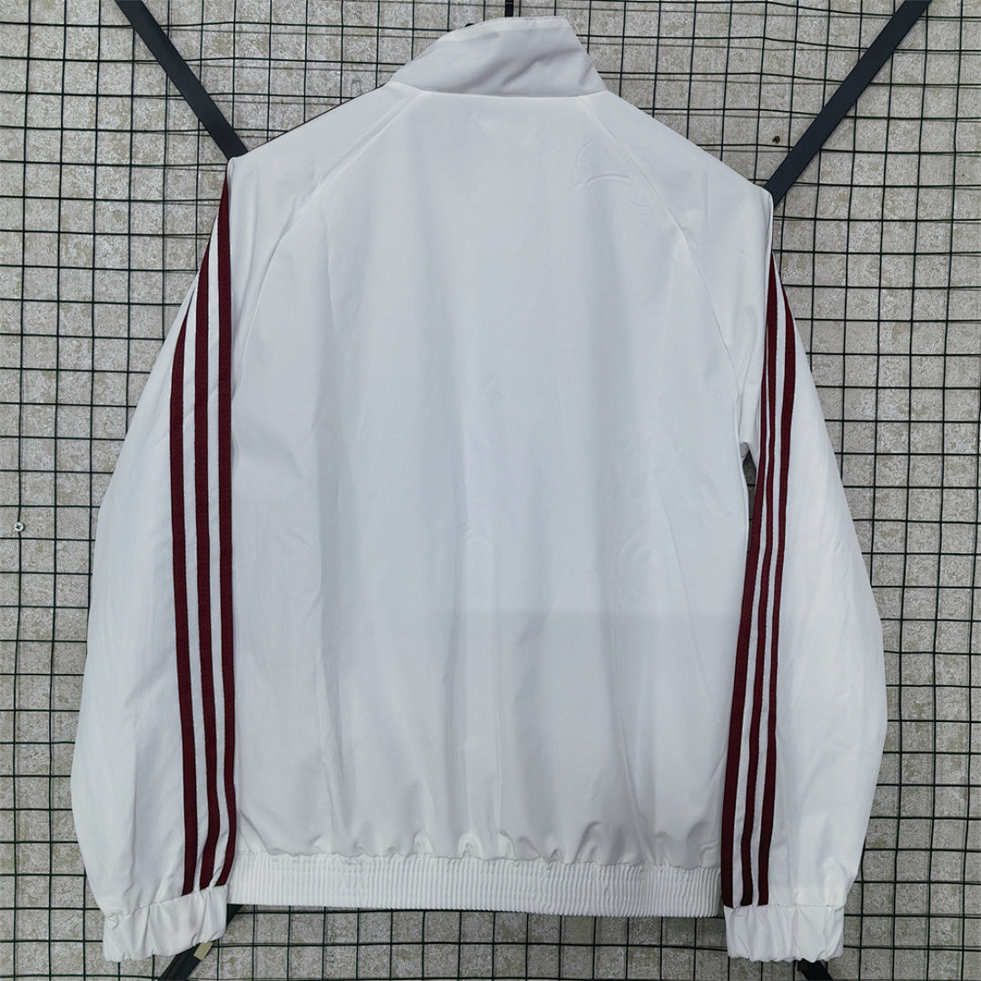Spain 2026/27 White Waterproof Windbreaker back