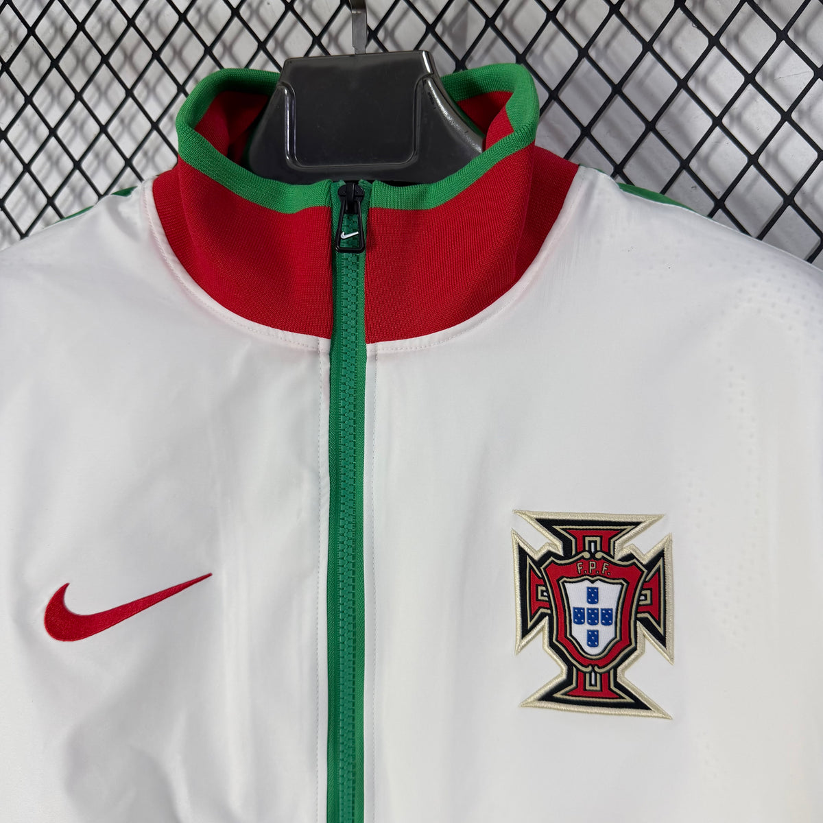 Portugal White, Green & Red World Cup-Style Windbreaker - supplier image 4