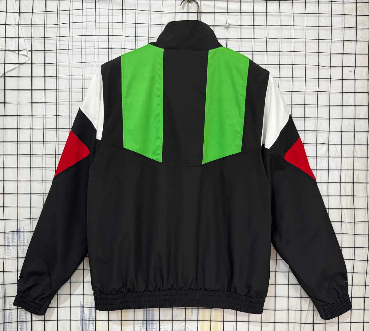 Mexico 2026 Black & Green Windbreaker - back view