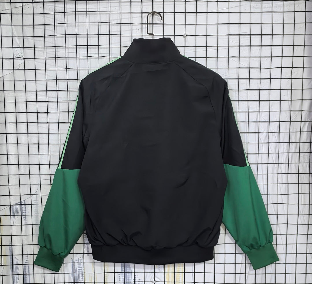 Mexico 2026 Black Waterproof Windbreaker back