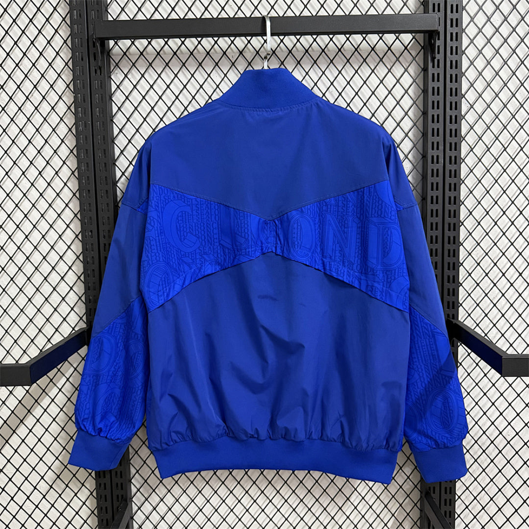 Chelsea Blue Training Waterproof Windbreaker back