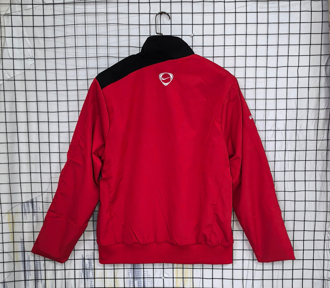 Manchester United 2007/08 Red Waterproof Windbreaker back