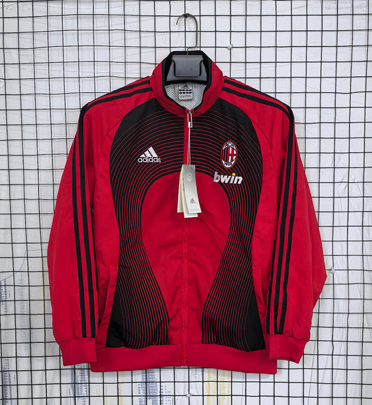 AC Milan 2006/07 Red and Black Waterproof Windbreaker front