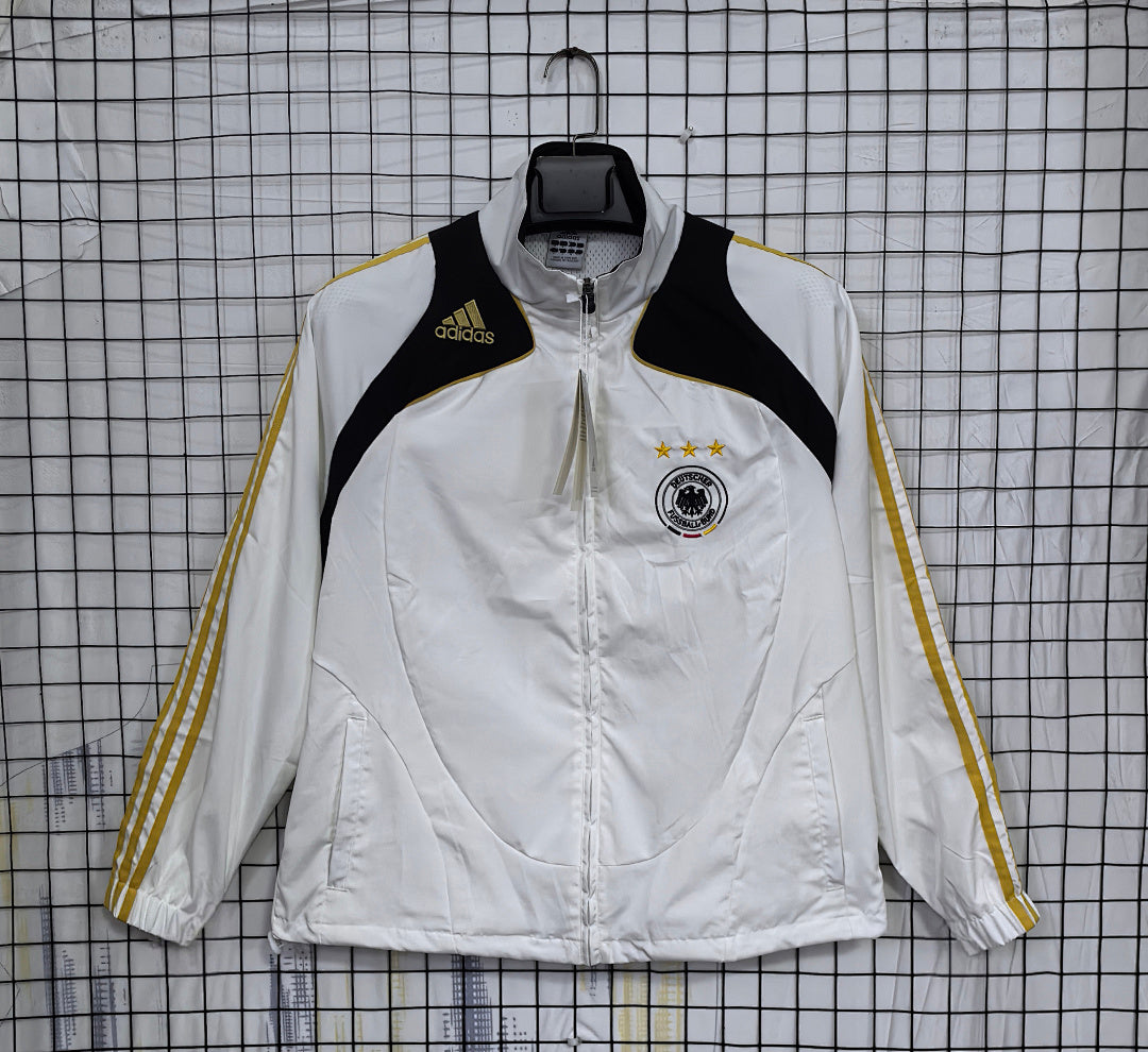 Germany 2007 White Waterproof Windbreaker front