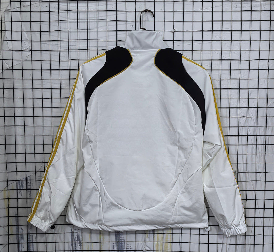 Germany 2007 White Waterproof Windbreaker back