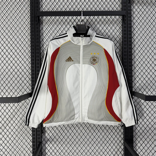 Germany 2006 White Waterproof Windbreaker front